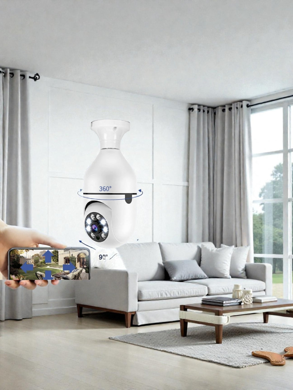 Caméra de Surveillance Intelligente 360° – Sécurité Patrimoine (Édition 2026)